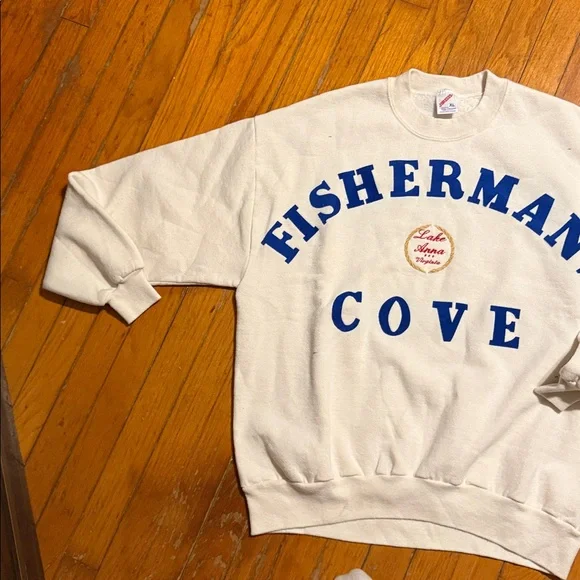 Fisherman's Cove White Sweater large - Picture 3 of 6